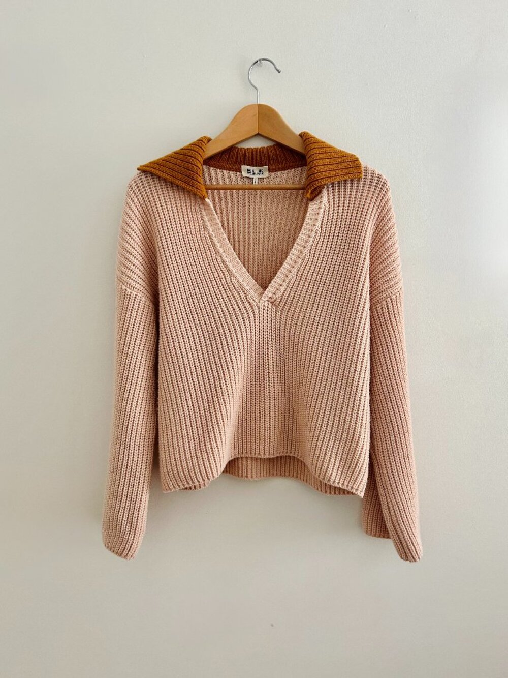 Baum und Pferdgarten Cochetta V-Neck Sweater, Size XS
